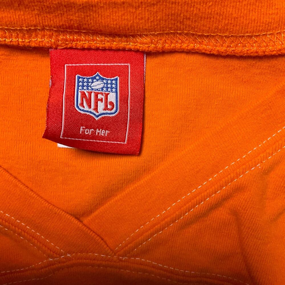 NFL for her Denver Bronco quarter sleeve to size XL - Picture 2 of 3